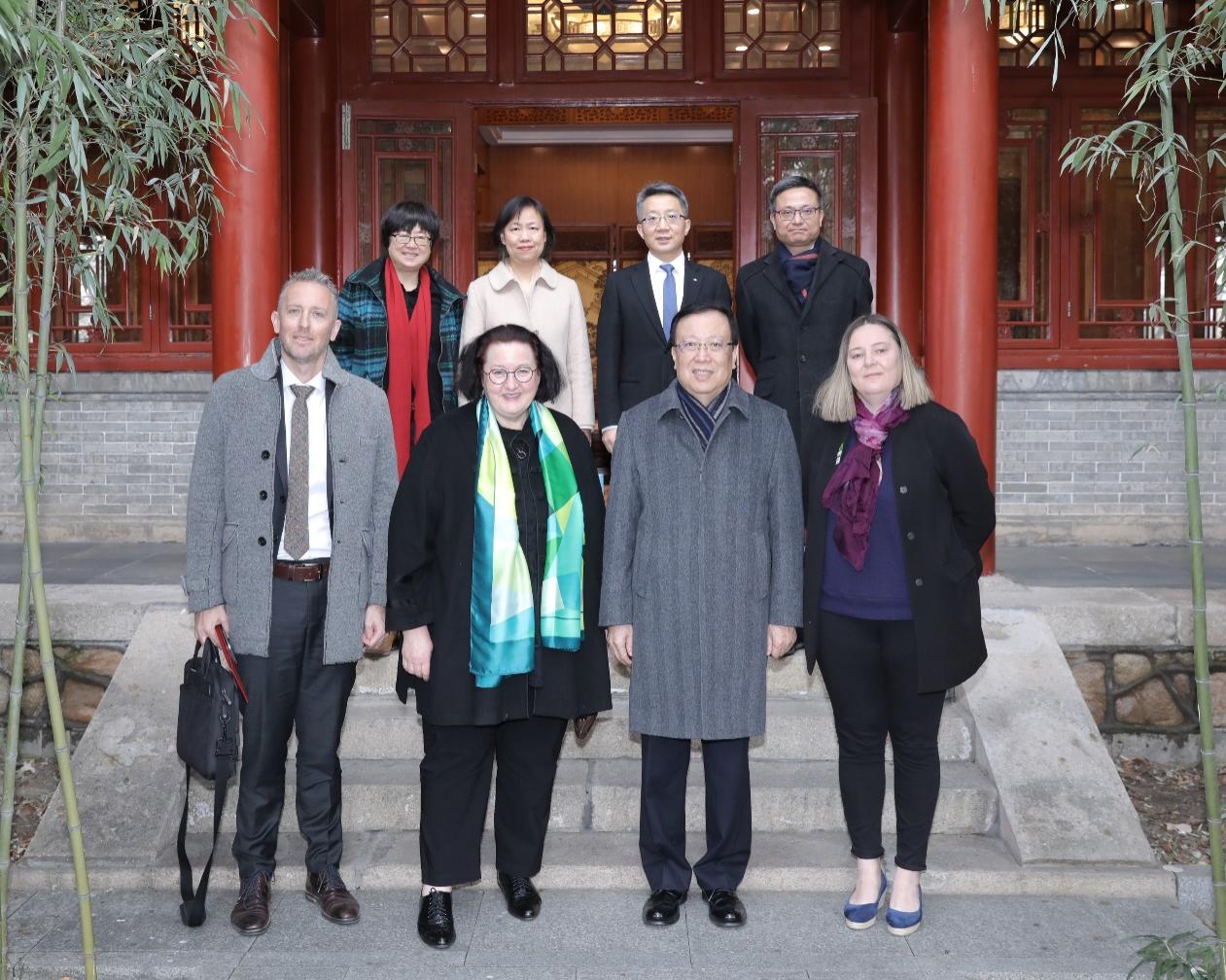 新西兰驻华大使一行来访北京大学