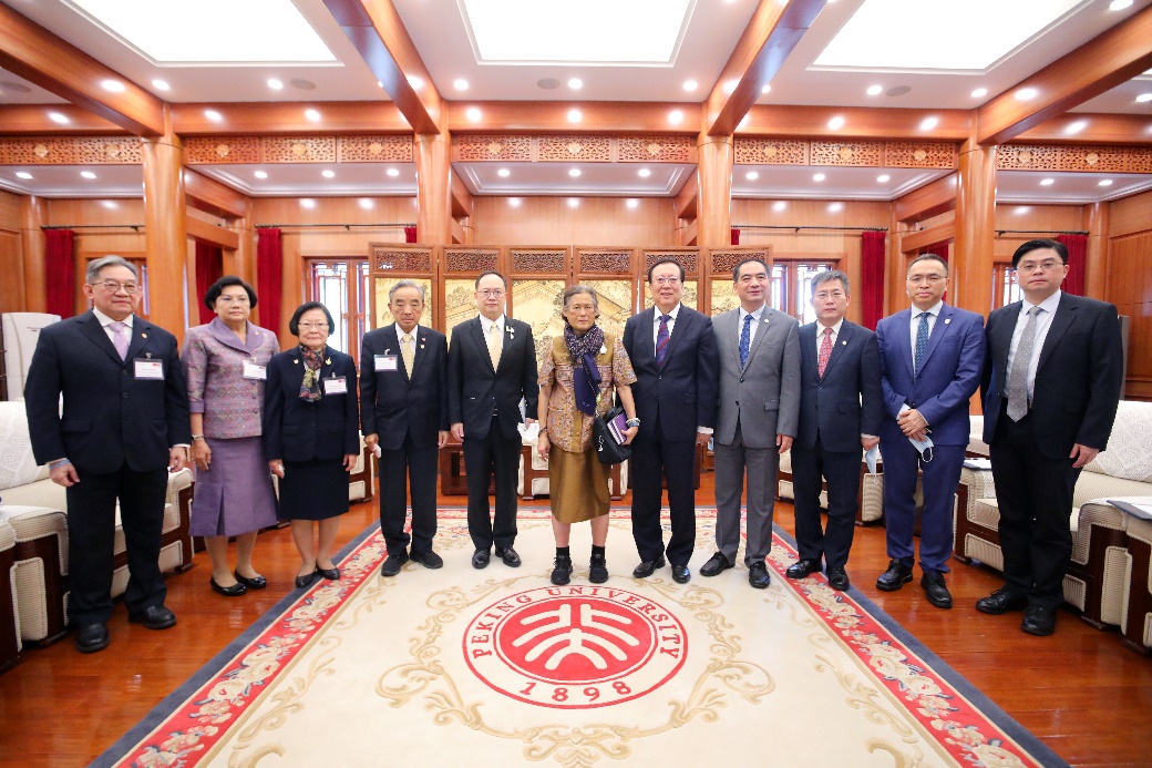 泰王国玛哈·扎克里·诗琳通公主殿下访问北京大学