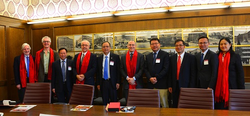 北京大学代表团一行访问哈佛大学医学院.JPG 北京大学代表团一行访问哈佛大学医学院.JPG